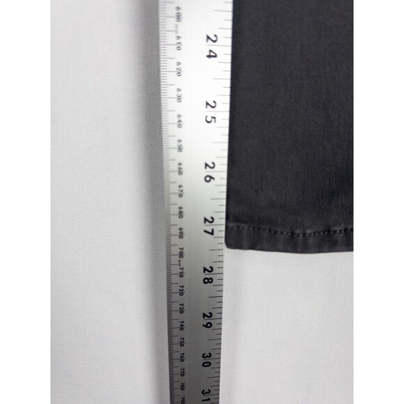 Abercrombie Fitch Neutral Jegging 2R Gray 26x25 Low Rise Dark Wash - Picture 7 of 7